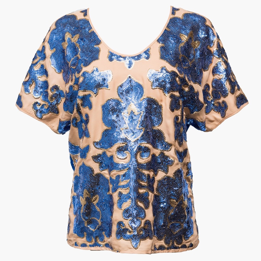 Sequin Plus Size Top NWT